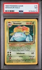 1999 POKEMON BASE SET UNLIMITED #15 VENUSAUR-HOLO PSA 7