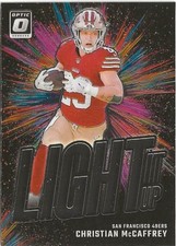 2024 Panini Donruss Optic Christian McCaffrey Light It Up SP San Francisco 49ers