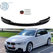 Front Bumper Spoiler Lip Set For Bmw 3 Series F30 328i 335i M Sport 2012-2018
