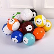 16 Pcs Snooker Billiard Balls Soccer Table Game Street Ball Large Billiards
