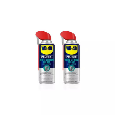 10 Oz. White Lithium Grease (2-Pack)