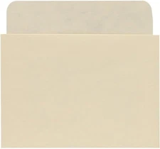 Hygloss Products Manila Library Pockets – Self Adhesive Pocket Envelopes
