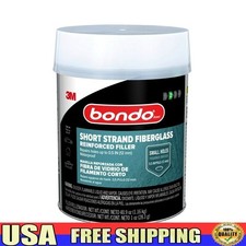 Fiberglass Reinforced Filler Fast Cure Waterproof Small Hole Repair 2-Part New