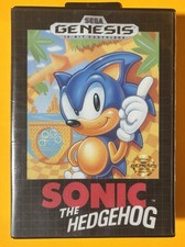 Sonic The Hedgehog (Sega Genesis, 1991) Retail Version, CIB, Great, Tested!