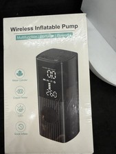 Wireless Inflatable Pump Multifunction Portable Powerful Black 180 PSI Device