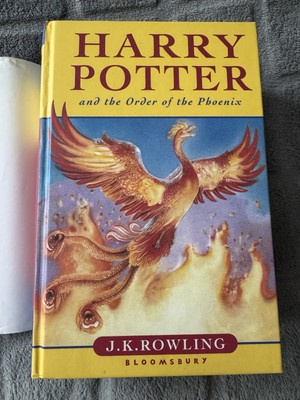 First Edition Harry Potter &  Order of the Phoenix by J.K.Rowling Hardcover,2003