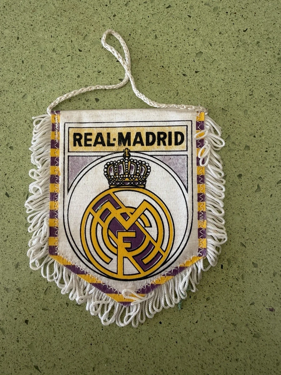 Fanion Vintage Real Madrid – Objet Déco Supporter