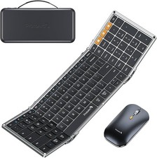 Keyboard and Mouse ProtoArc Foldable XKM01 Folding Wireless