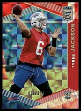 2019 Donruss Elite #198 Tyree Jackson Red #/299