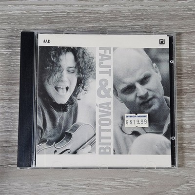 Bittová & Fajt CD Panton Czech Avant-Garde Folk World Music AAD 1991