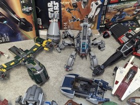 Lego Star Wars Sets Bundle 75012 7869 75013 75022 7930 75018 75004 9491 75000