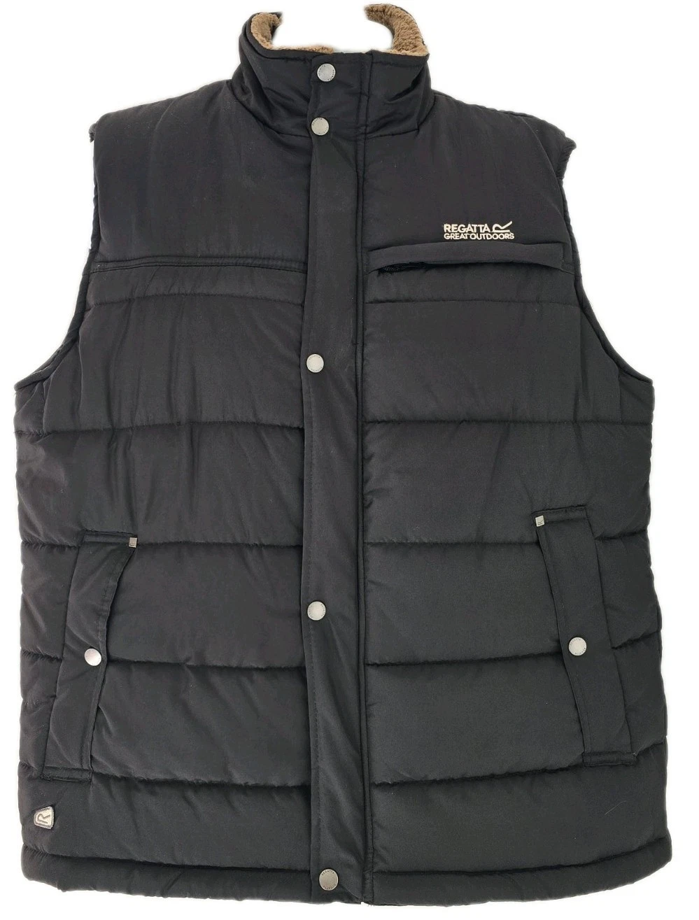 Regatta Quilted Gilet Bodywarmer Black Tagged XL Fits Mens Large Vest