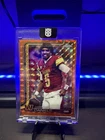 2025 Jayden Daniels Topps Chrome Orange/25