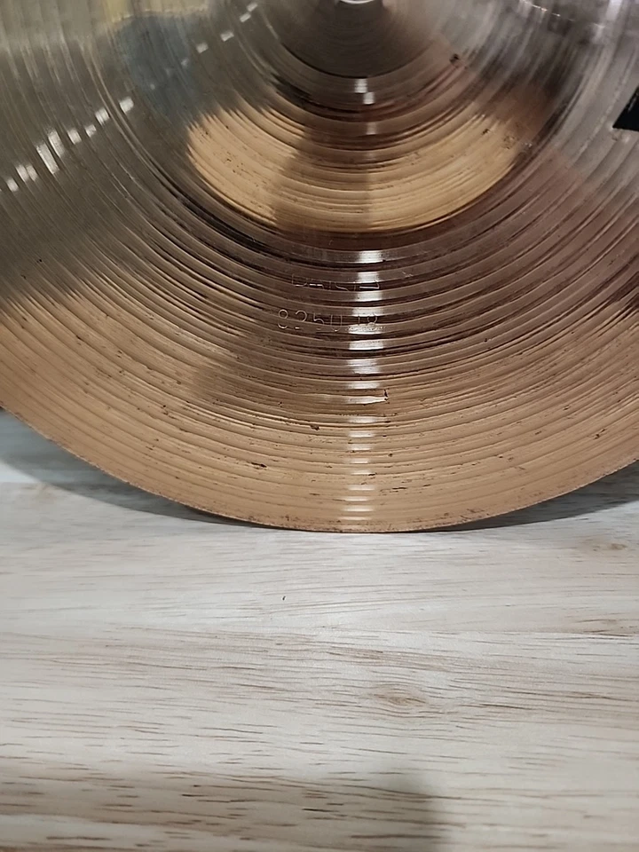 JUEGO PLATILLO TAMBOR SALPICADERO PAISTE PST 5 10" USADO ESTADO TIENE GRIETAS OJO CERRADURA (LEER) Foto 4 de 4