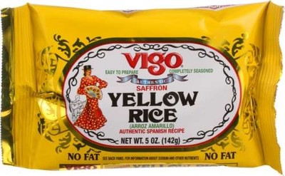 Vigo Rice Dnnr Yllw 5 OZ Pack Of 24