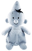 Bumba : Bumba Zachte Blauwe Corduroy Knuffel - 35 Cm