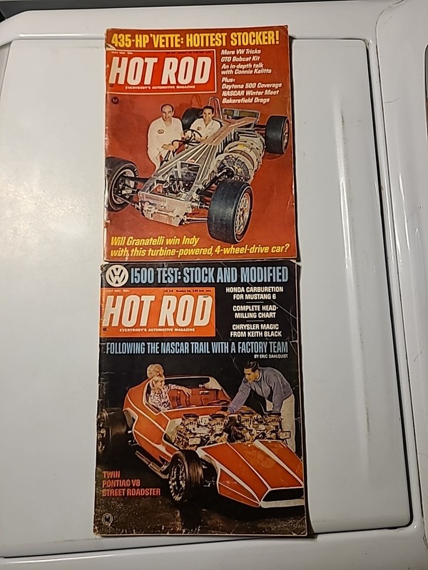 Hot Rod Magazine 1967 May And July (Lot Of 2)