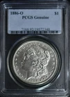 1886-O Morgan Dollar PCGS Genuine