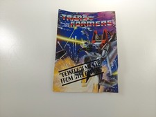 Vintage 1984 Transformers Toys Advertising Sheet and Order Form