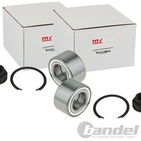2X NTY RADLAGER-SATZ Vorne Beidseitig Passend FÜR Alfa Romeo 145 146 155 GTV
