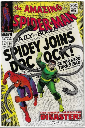 Amazing Spider-Man #56 (1967) VF- 7.5  🔥 CLASSIC DOC OCK COVER 🔥 GREAT BOOK!