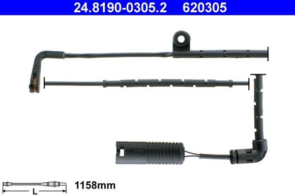 ATE Warnkontakt Bremsbelagverschleiss Hinten FüR Land Rover Range Rover 3-image
