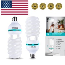Full Spectrum Light Bulb, 105W Spiral CFL 5500k Daylight for Softbox Lighting...