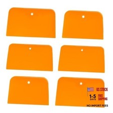 6 PCS Body Filler Spreaders, 4, 5, 6 Inch Reusable Auto Body 2 Pack/6pcs