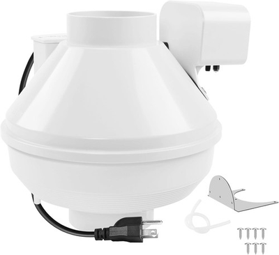 #ad #ad Dryer Booster Fan with Pressure Switch for Automatic Activation 4 Inch With Plug $159.00