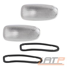 2x BLINKER KOTFL&Uuml;GEL WEI&szlig; SET F&Uuml;R MERCEDES E-KLASSE W210 SPRINTER VITO W638
