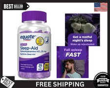 Equate Diphenhydramine HCI Nighttime Sleep-Aid Caplets, 25 mg, 365 Count