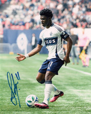 Vancouver Whitecaps Emmanuel Sabbi  Autographed Signed 8x10 Photo COA #6