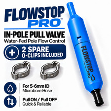 Water Fed Pole Hose Uni Pull On / Off Water Flow Control Valve Pole For WFP Uni