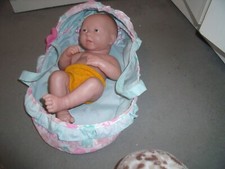 LA NEWBORN realistic HB BABY BOY DOLL BERENGUER BABY BOY DOLL  C/W CRIB REBORN?