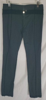 Lululemon Women's Skinny Groove Pant Diamond Dot Black White Black 29