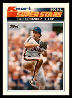 1990 Topps Kmart Super Stars #11 Sid Fernandez
