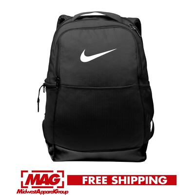 Sports Rucksack Nike Bags NIKE BRASILIA BLACK MEDIUM BACKPACK