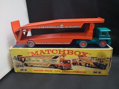 P551-MATCHBOX MAJOR PACK No8 GUY WARRIOR AUTOTRANSPORTER MIT BOX
