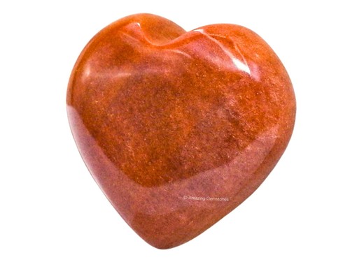 Piedra de palma corazón cristal jaspe chocolate - Imagen 4 de 8