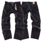 Timezone Herren Hose Cargo Jeans Benito Tz schwarz black + Gürtel Neu Clubwear