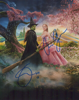 Wicked (Ariana Grande & Cynthia Erivo) signed 8x10 photo | eBay