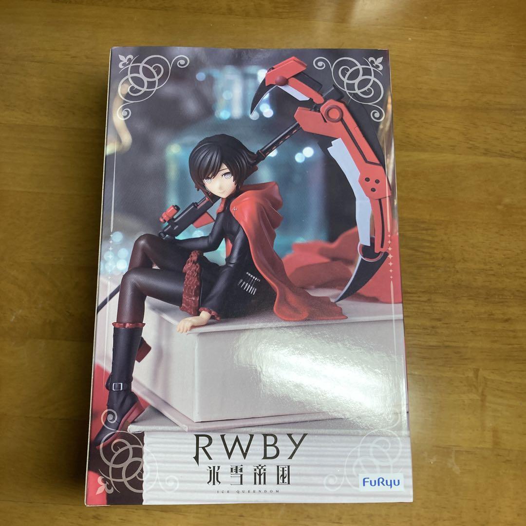 RWBY Ice Queendom Ruby Rose Noodle Stopper Figure FuRyu Japan | eBay