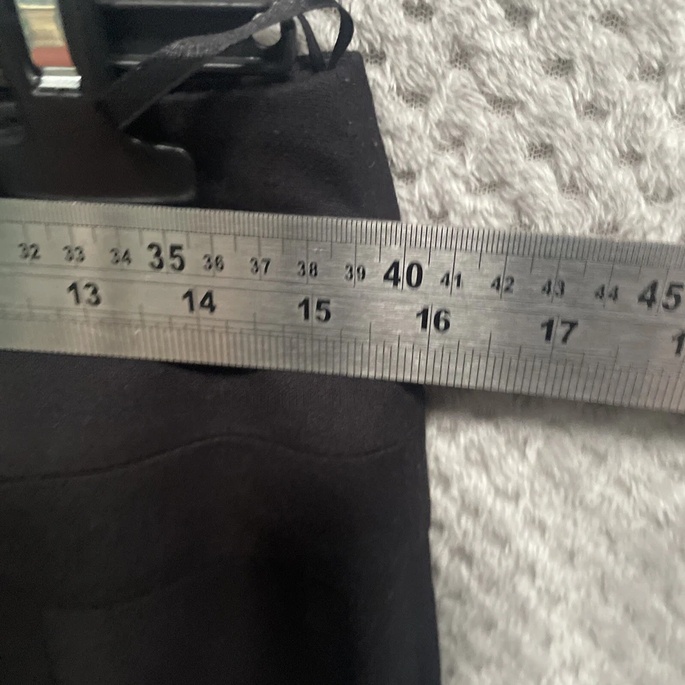 F&F WOMENS SKIRT SIZE UK 12 BLACK ZIP UP LINED - Image 4 of 4