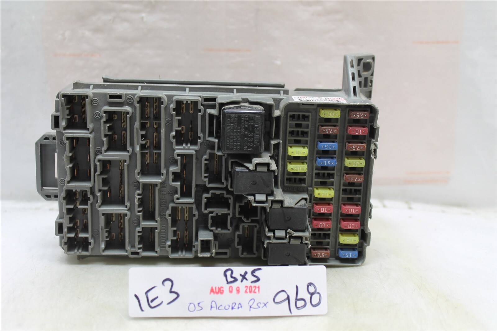 2005-2006 Acura RSX Impala Fuse Box Relay Unit S6MA12 Module 106 4L2-B2