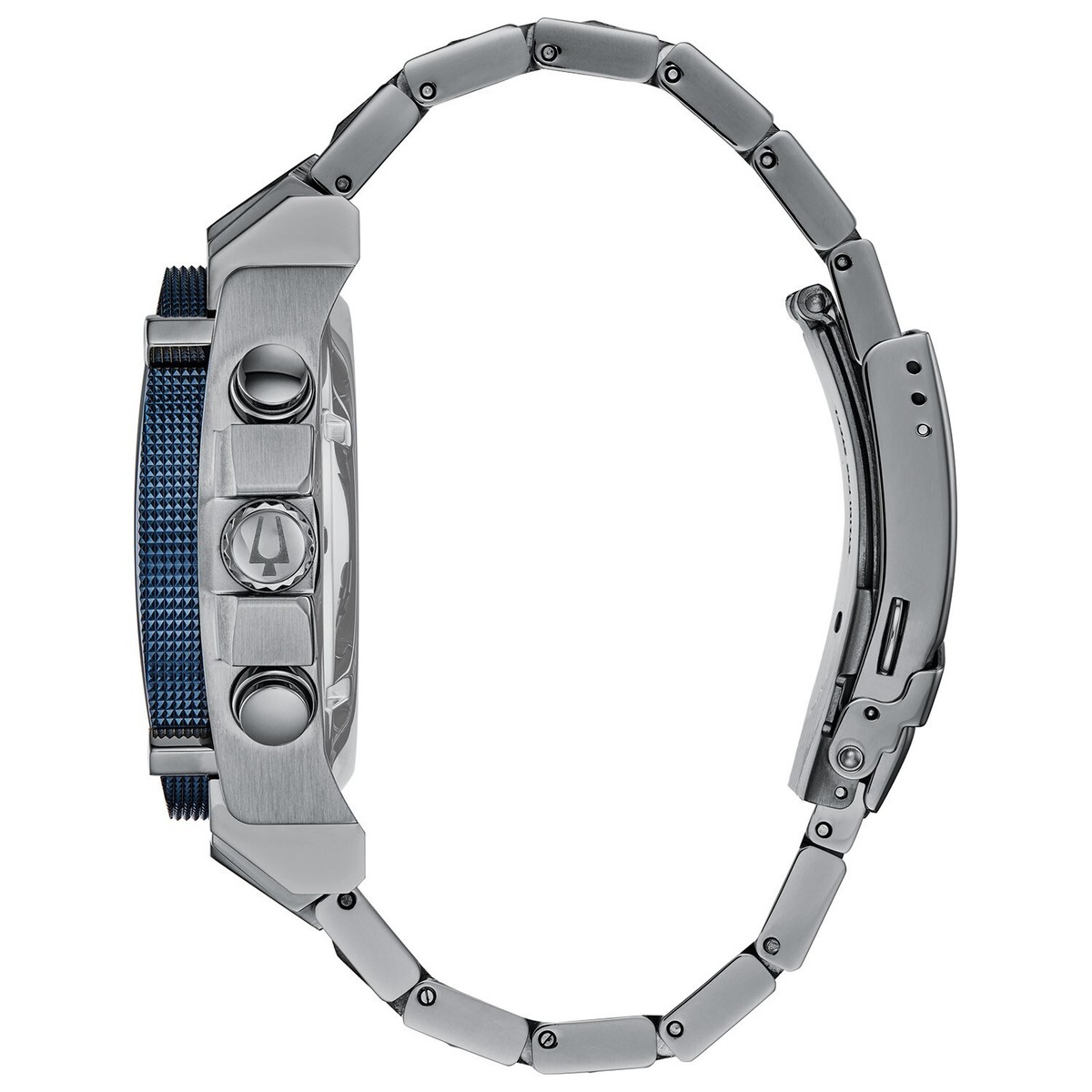 Bulova Men's Icon Quartz Chronograph Date Precisionist Gray Watch