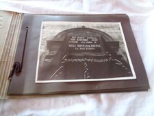 ALBUM FOTOGRAFICO FUNERALE CORTEO CARRO FUNEBRE D'EPOCA