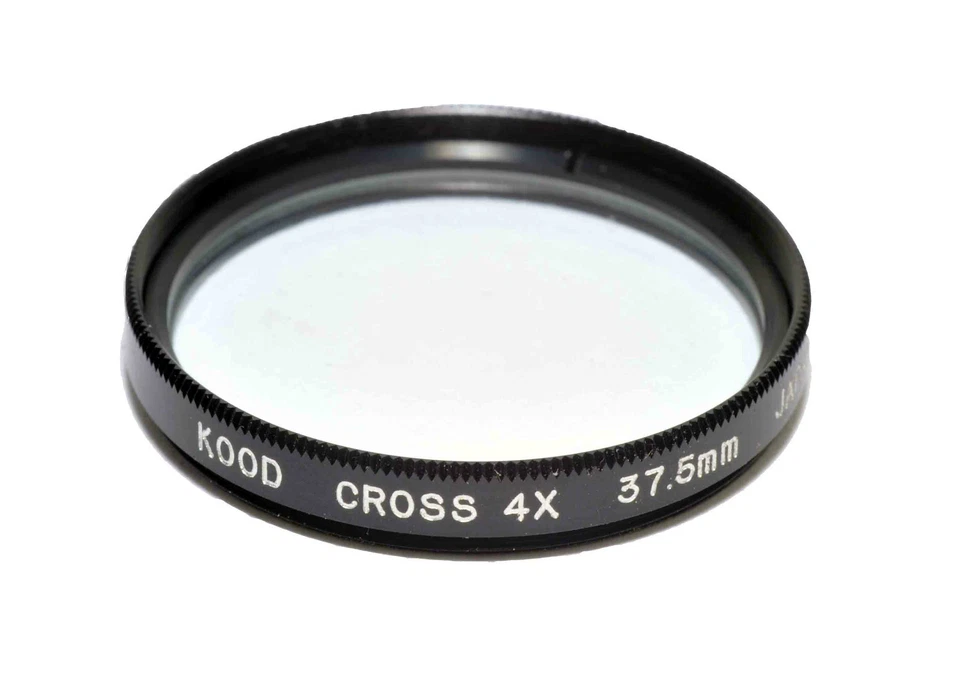 37.5mm High Quality Glass Kood Star 4 Filter Made in Japan 4 Point 4PT Starburst - Image 1 of 1