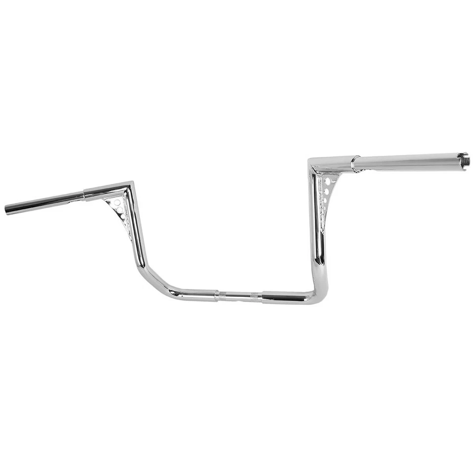 Guidão de barra de elevação 12/14/16/18" Meathook compatível com Harley Electra Street Glide - Imagem 4 de 4