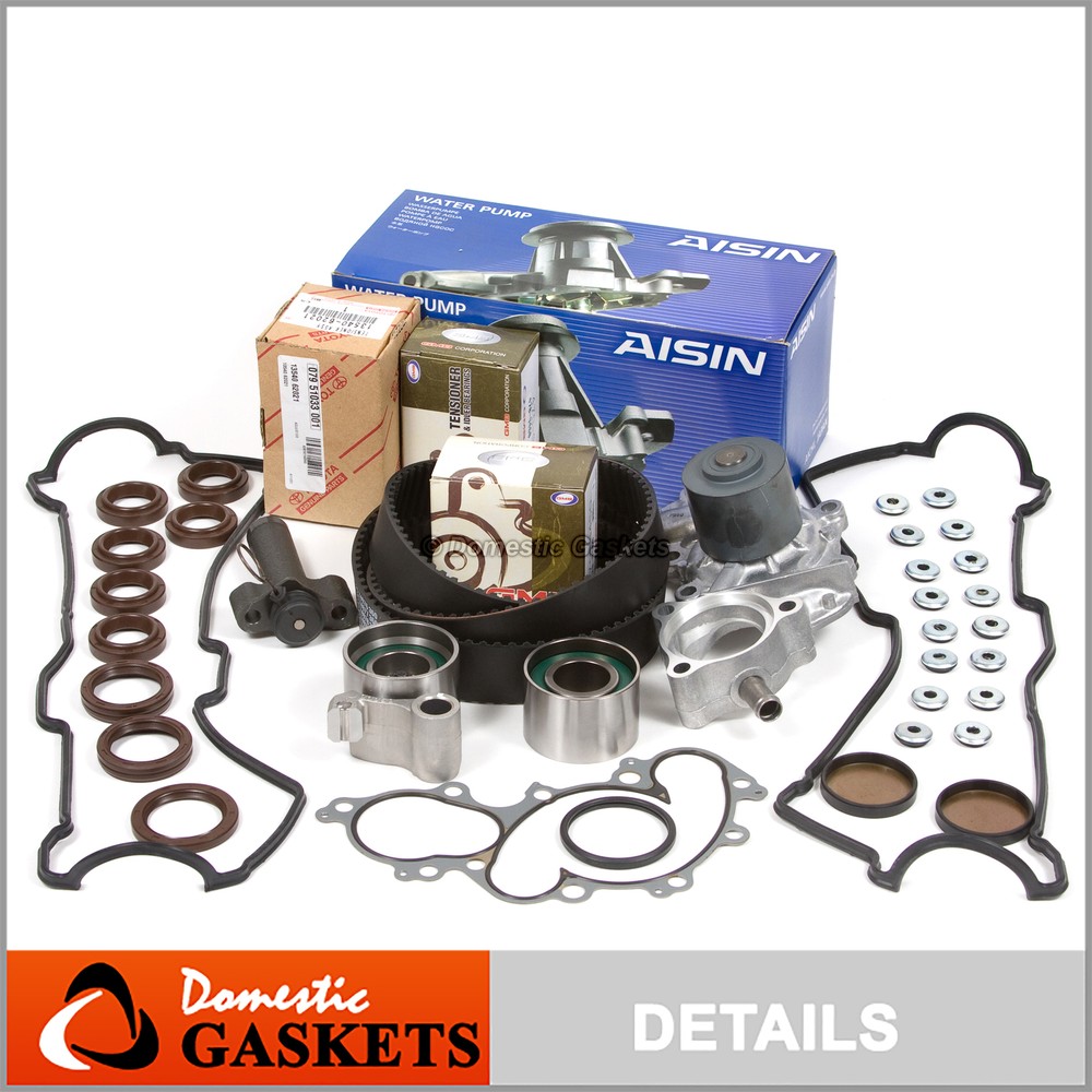 Timing Belt Kit Water Pump Cover Gasket Fit Toyota 4Runner Tundra Tacoma 5VZFE