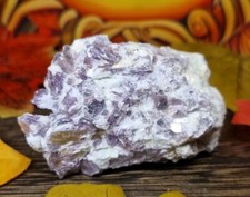 Pretty Purple Lepidolite Crystal Specimen 164g - Raw Mica Piece